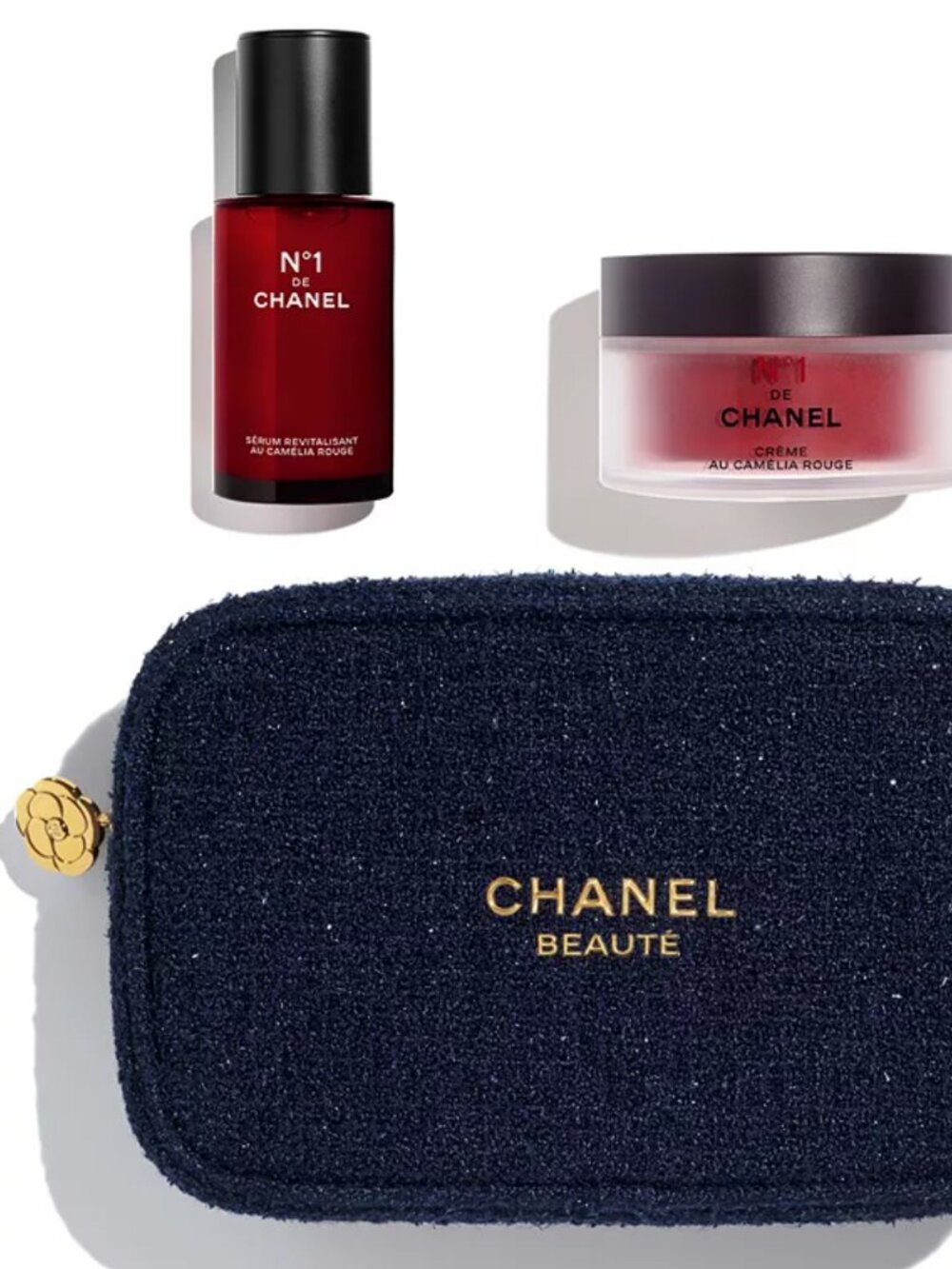 N°1 DE CHANEL Power Pair Skincare Set Ltd Edition Pouch